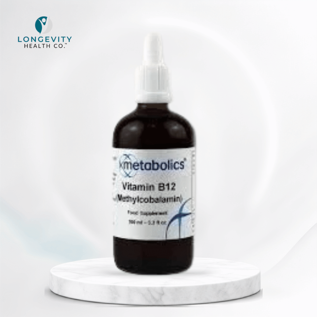 Vitamin B12 Methylcobalamin Liquid | Active B12 Supplement for Energy & Nerves